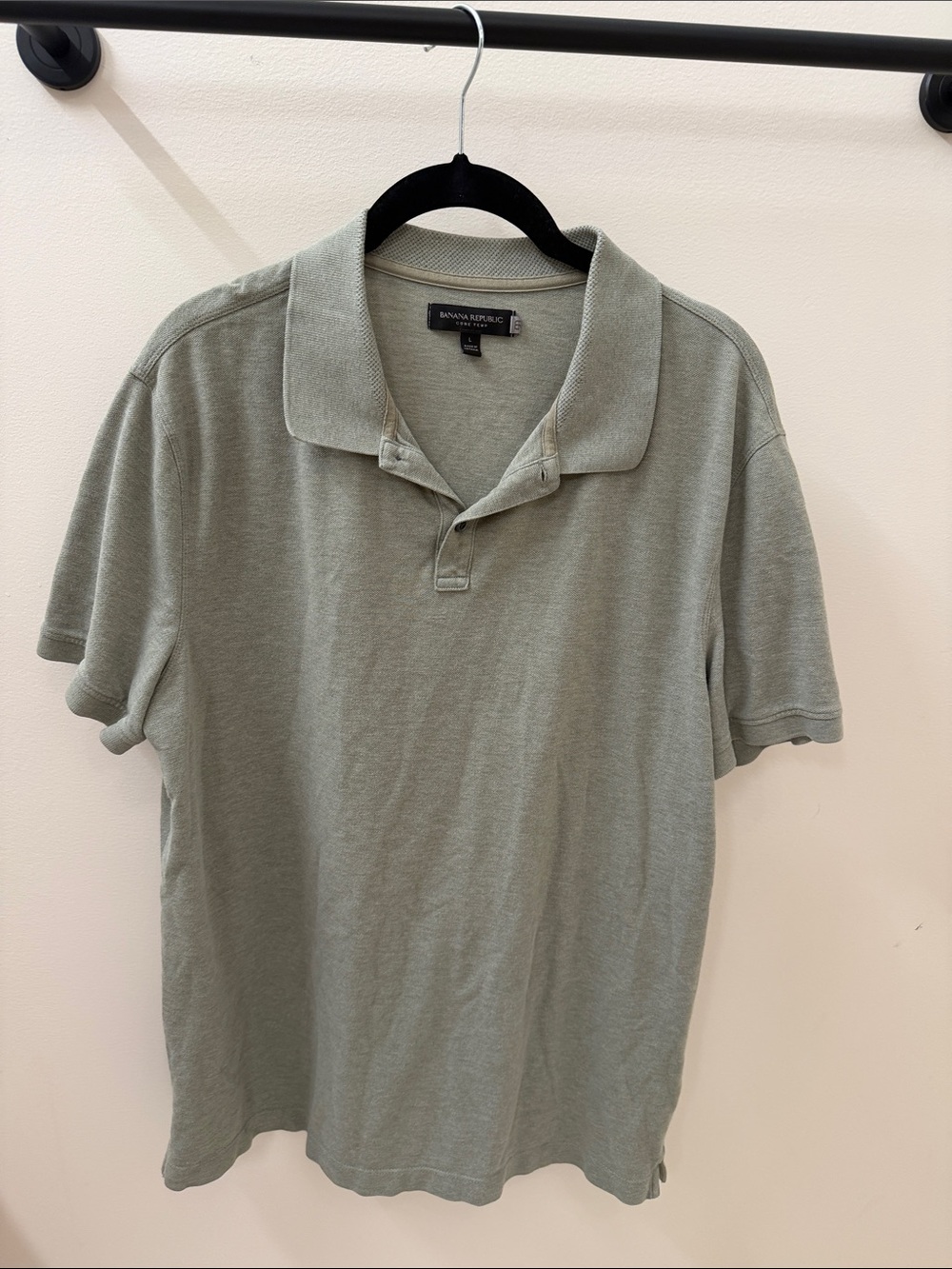 Banana Republic Light Sage Green Men's Polo